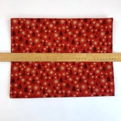 Christmas Cotton - Winter Forest - Red 5 Christmas Cotton - Winter Forest - Red -Croft Mill Store christmas cotton winter forest red