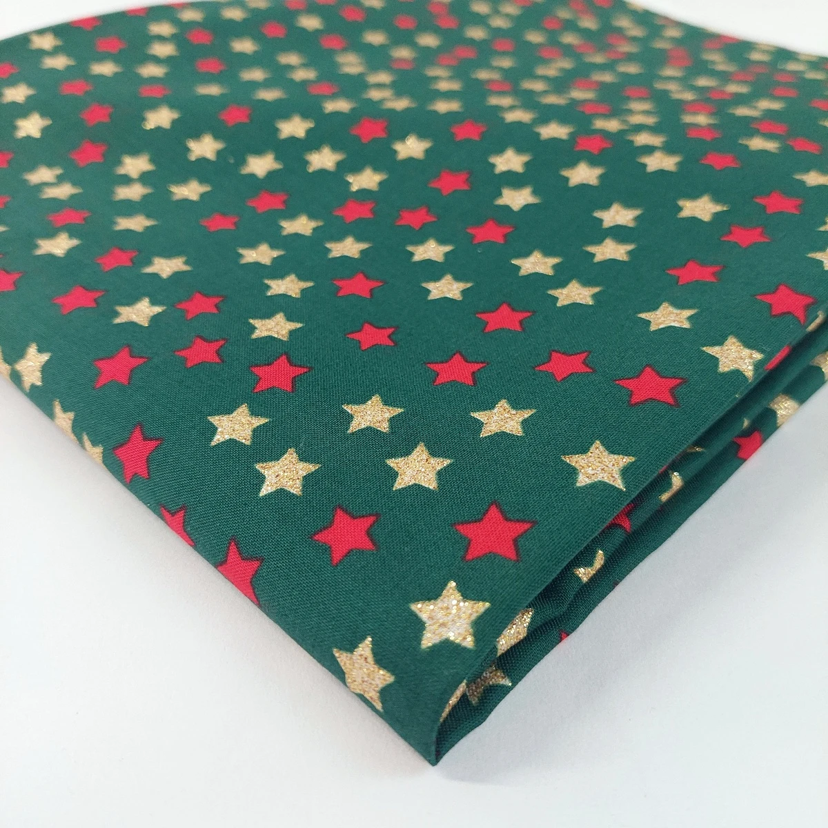 Christmas Cotton - Glitter Stars 3 Christmas Cotton - Glitter Stars