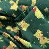 CC - Festive Ted Green 2 CC - Festive Ted Green -Croft Mill Store christmas cotton fabric craft shirting cc festive ted green cu