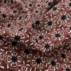 Cinnamon Petals 1 Cinnamon Petals -Croft Mill Store cinnamon petals floral brown cotton woven dress fabric cu