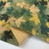 Cork - Jack - Green 1 Cork - Jack - Green -Croft Mill Store cork jack green craft fabric metallic floral autumn leaf fold
