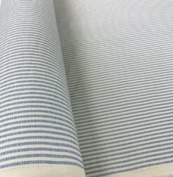 Cotton Canvas - Chain Gang - Blue