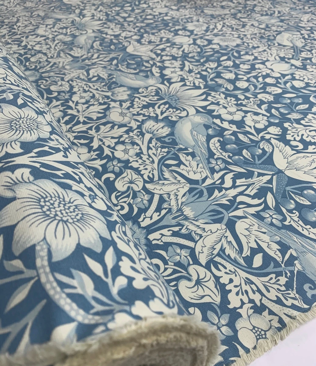 Cotton Canvas - Cherry Thief 4 Cotton Canvas - Cherry Thief - Image 2