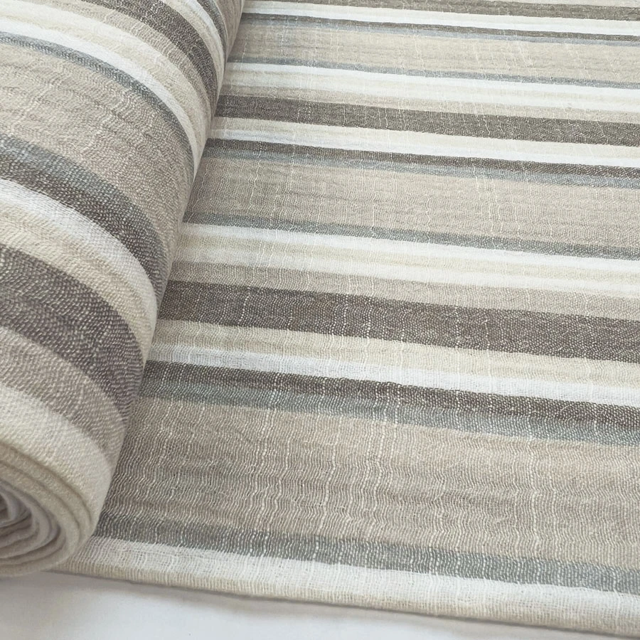 Double Gauze Stripe - Beachcomber 5 Double Gauze Stripe - Beachcomber - Image 3