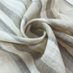 Double Gauze Stripe - Beachcomber 9 Double Gauze Stripe - Beachcomber -Croft Mill Store cotton muslin double gauze stripe dress fabric beachcomber twist