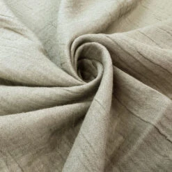 Double Gauze Uni - Khaki 8 Double Gauze Uni - Khaki -Croft Mill Store cotton muslin double gauze uni dress fabric khaki twist