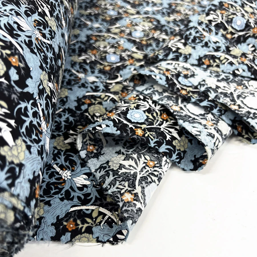 Poplin Styles - Blue Thistle 4 Poplin Styles - Blue Thistle - Image 2