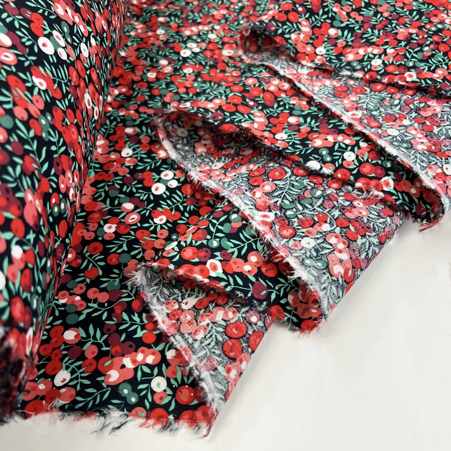 Poplin Styles - Red Grape Juice 4 Poplin Styles - Red Grape Juice - Image 2