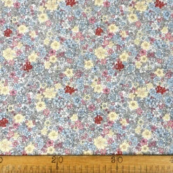 Poplin Styles - Vintage Fields 7 Poplin Styles - Vintage Fields -Croft Mill Store cotton poplin fabric tiny floral print styles vintage fields ruler