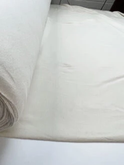 Skims 8 Skims -Croft Mill Store cream brushed back cotton jersey fabric skims roll