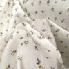 Jenna 2 Jenna -Croft Mill Store cream floral print cotton lawn dressmaking fabric jenna cu