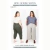Sew House Seven - Free Range Slacks Pattern (Sizes 18-34) -Croft Mill Store curvy free range slacks pattern by sew house seven cover