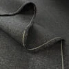 Dark Side - Marl -Croft Mill Store dark side marl black wool suiting fabric fold