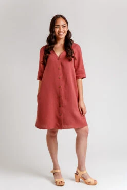 Megan Nielsen - Darling Ranges Dress Pattern (Sizes 0-20) 24 Megan Nielsen - Darling Ranges Dress Pattern (Sizes 0-20) -Croft Mill Store darling ranges dress pattern by megan neilson model 10