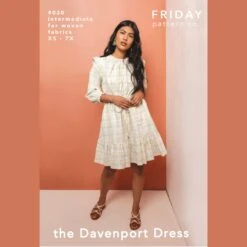 Friday Pattern Company - Davenport Dress Pattern (XS-7X)
