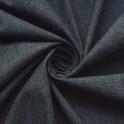 4oz Washed Chambray Denim - Black