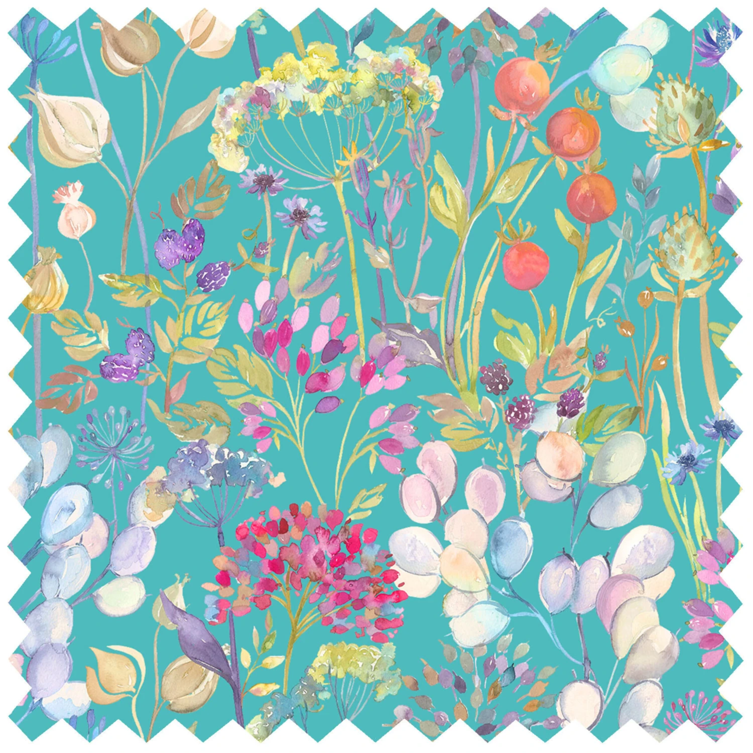 Voyage - Hedgerow Kingfisher Morlich Cotton 7 Voyage - Hedgerow Kingfisher Morlich Cotton - Image 5