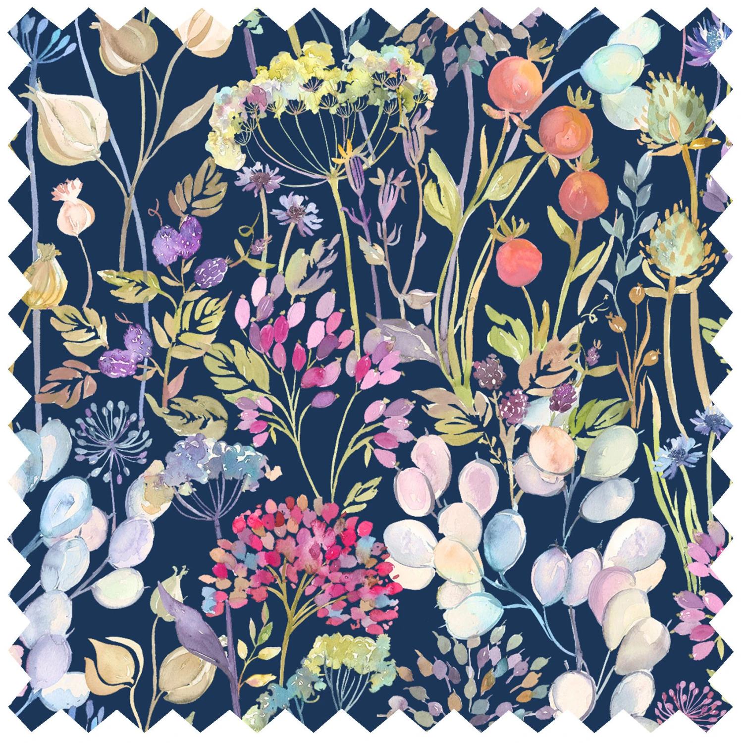 Voyage - Hedgerow Navy Morlich Cotton 6 Voyage - Hedgerow Navy Morlich Cotton - Image 4