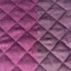 Wool Quilting Fabric - Grape 2 Wool Quilting Fabric - Grape -Croft Mill Store diamond quilted wool quilting fabric grape