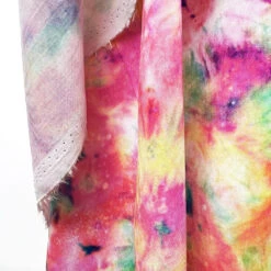 Festival - Beat Herder 11 Festival - Beat Herder -Croft Mill Store digital viscose dress fabric pink tie dye festival beatherder hang