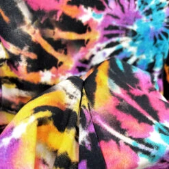 Festival - Download - Purple 10 Festival - Download - Purple -Croft Mill Store digital viscose dress fabric tie dye festival download purple cu