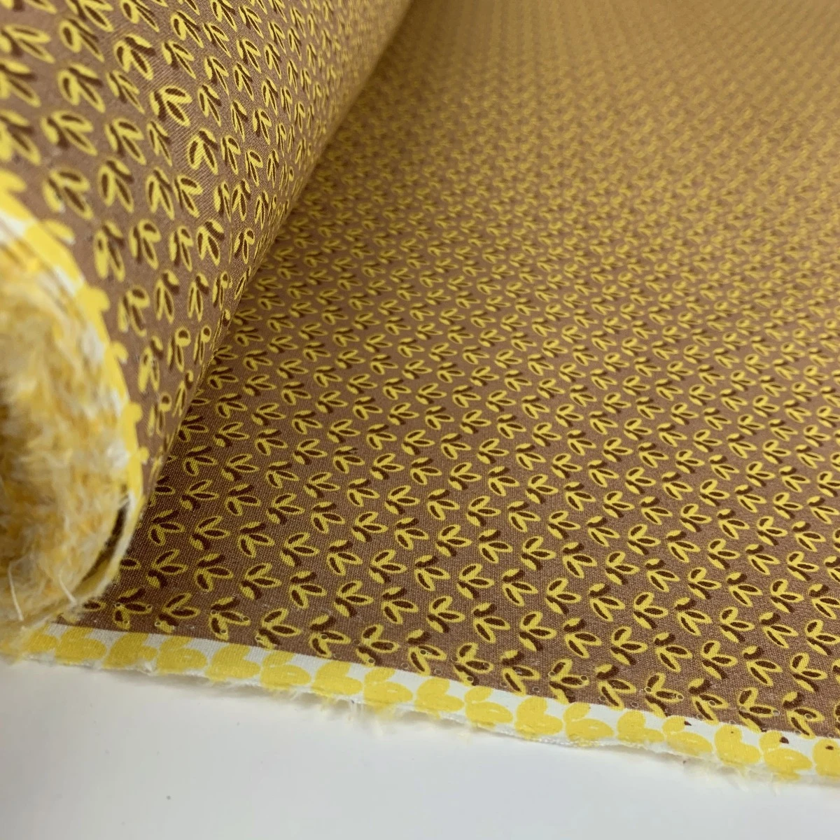 Doodle - Ditsy Leaf - Ochre 4 Doodle - Ditsy Leaf - Ochre - Image 2