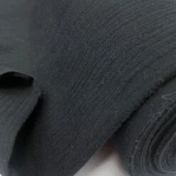 Double Gauze - Black 12 Double Gauze - Black -Croft Mill Store double gauze black folded gallery