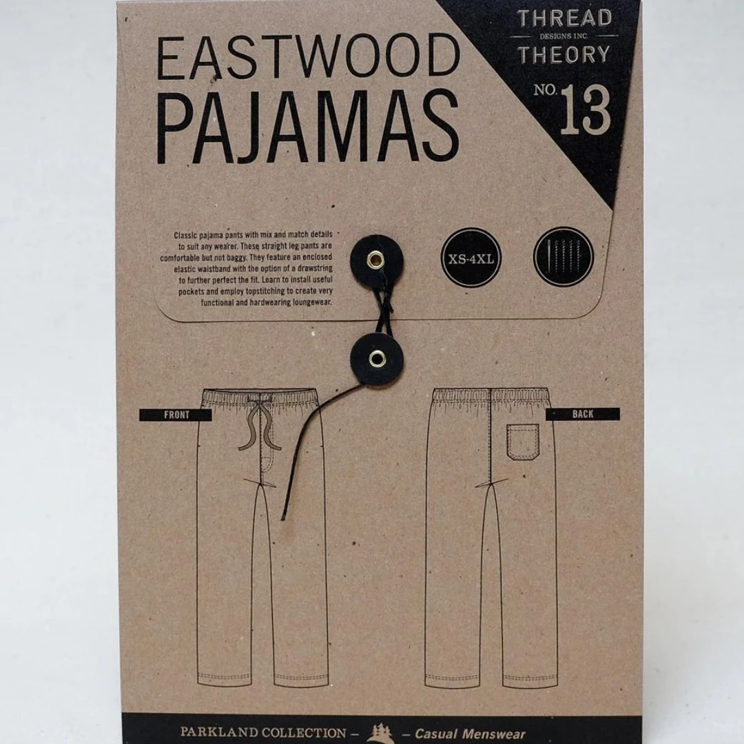 Thread Theory - Men's Eastwood Pyjama Pattern (XS-4XL) 3 Thread Theory - Men's Eastwood Pyjama Pattern (XS-4XL)