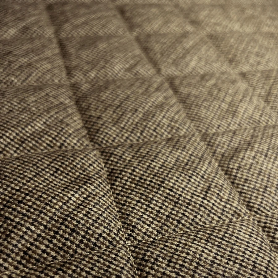 Luxury Quilted Wool Tweed 4 Luxury Quilted Wool Tweed - Image 2