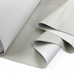 In A While - Pearl 7 In A While - Pearl -Croft Mill Store faux leather pvc upholstery fabric in a while pearl fold