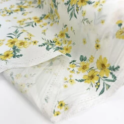 Buttercup Cotton - Heaven 8 Buttercup Cotton - Heaven -Croft Mill Store fine cotton poplin fabric cream buttercup cotton heaven roll