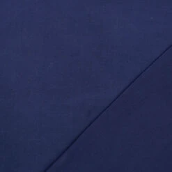 Fine Viscose Plain - Navy -Croft Mill Store fine viscose poplin plain dress fabric navy fold gallery