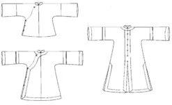 Folkwear - Chinese Jacket Sewing Pattern (XS-3XL) 22 Folkwear - Chinese Jacket Sewing Pattern (XS-3XL) -Croft Mill Store folkwear patterns chinese jacket sketch1