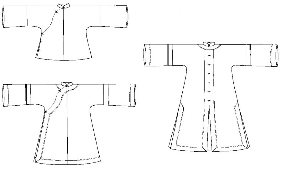 Folkwear - Chinese Jacket Sewing Pattern (XS-3XL) 12 Folkwear - Chinese Jacket Sewing Pattern (XS-3XL) - Image 10