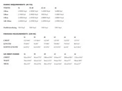 Merchant & Mills - Men's Foreman Jacket Pattern (UK 36-46) 15 Merchant & Mills - Men's Foreman Jacket Pattern (UK 36-46) -Croft Mill Store foreman size chart gallery