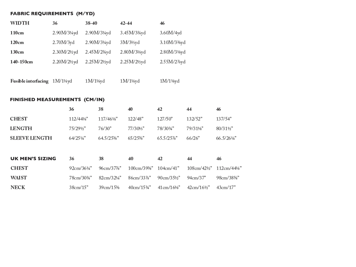 Merchant & Mills - Men's Foreman Jacket Pattern (UK 36-46) 4 Merchant & Mills - Men's Foreman Jacket Pattern (UK 36-46) - Image 2