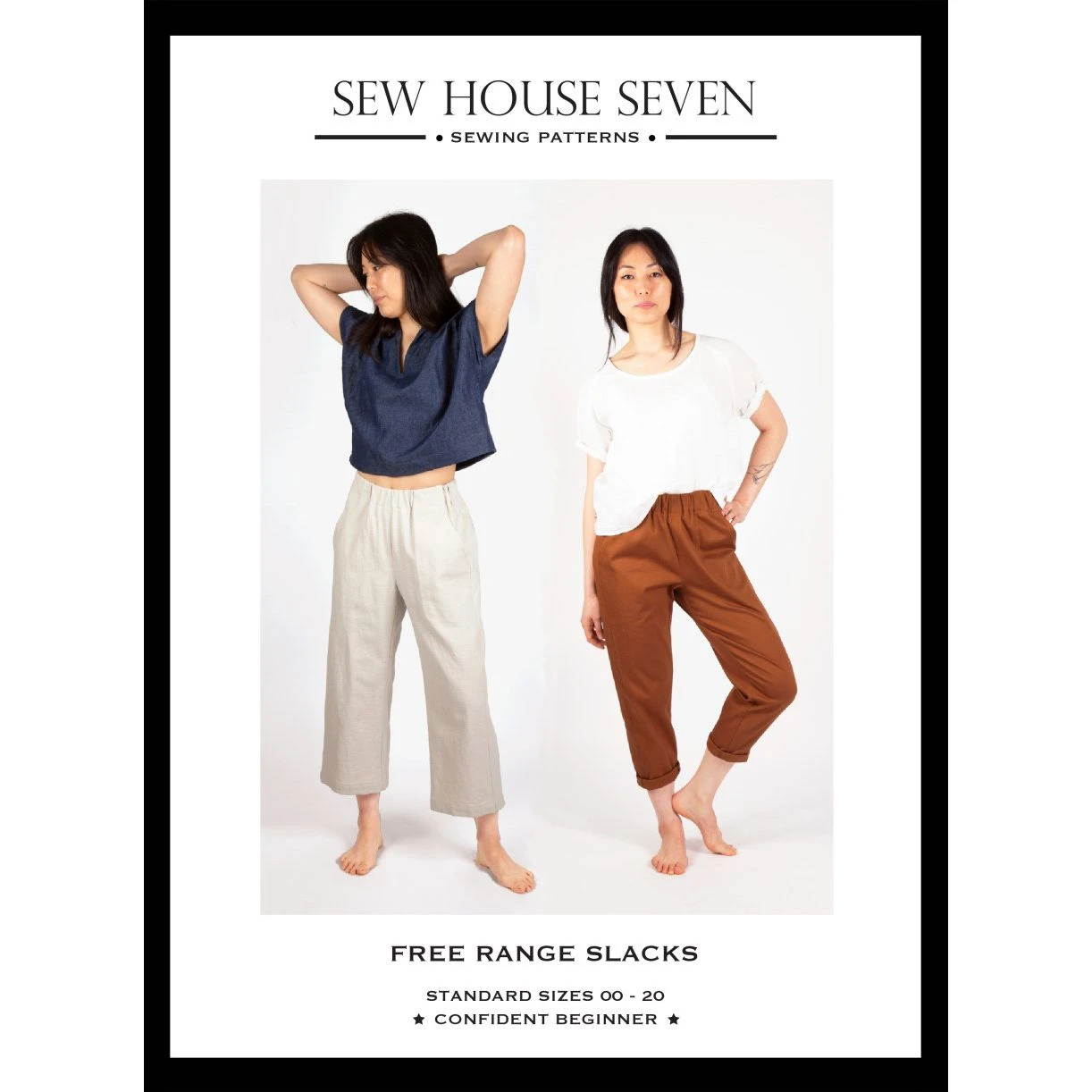 Sew House Seven - Free Range Slacks Pattern (Sizes 00-20) 3 Sew House Seven - Free Range Slacks Pattern (Sizes 00-20)