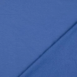 French Terry - Mid Blue 8 French Terry - Mid Blue -Croft Mill Store french terry fabric blue 0839 fold