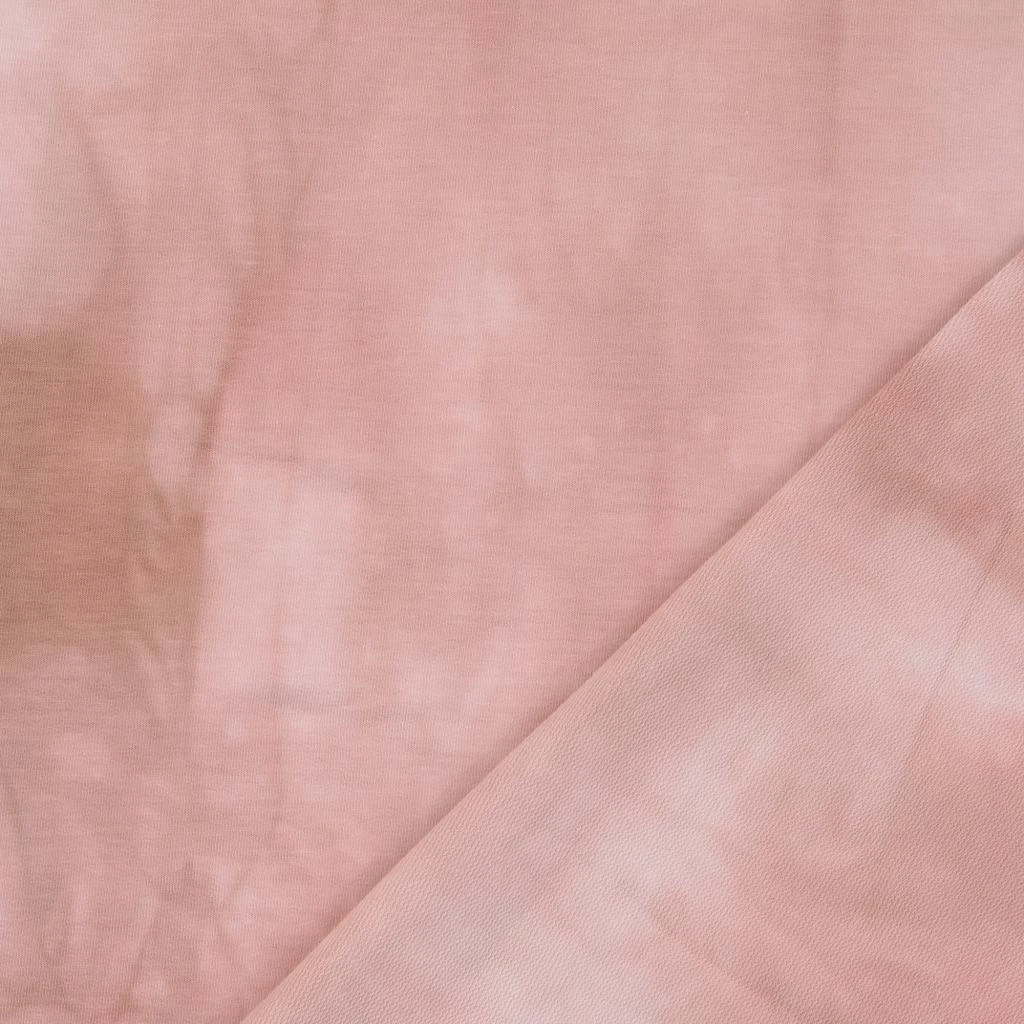French Terry - Tie Dye - Pink 5 French Terry - Tie Dye - Pink - Image 3