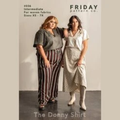 Friday Pattern Company - Donny Shirt Pattern