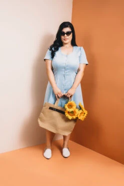 Friday Pattern Company - Hughes Dress Pattern (Sizes XS-7X) 17 Friday Pattern Company - Hughes Dress Pattern (Sizes XS-7X) -Croft Mill Store friday pattern company hughes dress 3