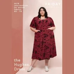 Friday Pattern Company - Hughes Dress Pattern (Sizes XS-7X)
