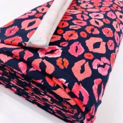 Glitter Jersey - Kiss Navy