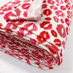 Glitter Jersey - Kiss White