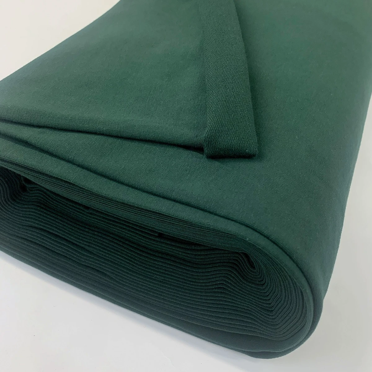 Organic Plain French Terry - Forest 3 Organic Plain French Terry - Forest