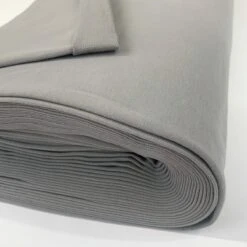 Organic Plain French Terry - Light Grey