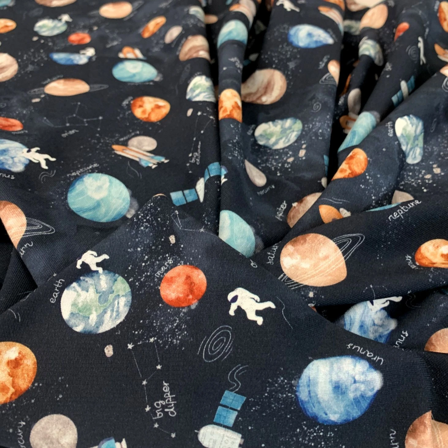 Organic French Terry - Space 5 Organic French Terry - Space - Image 3