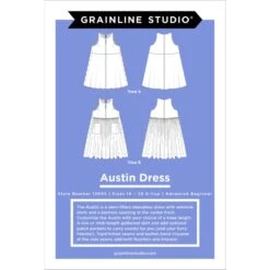 Grainline Studio - Austin Dress Pattern (Sizes 14-32)