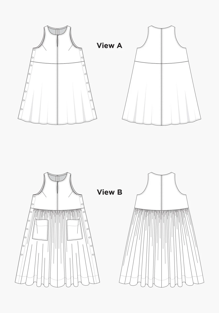 Grainline Studio - Austin Dress Pattern (Sizes 14-32) 14 Grainline Studio - Austin Dress Pattern (Sizes 14-32) - Image 12