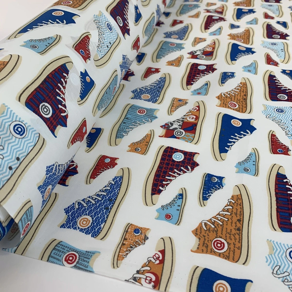 Combed Cotton - High Tops 3 Combed Cotton - High Tops